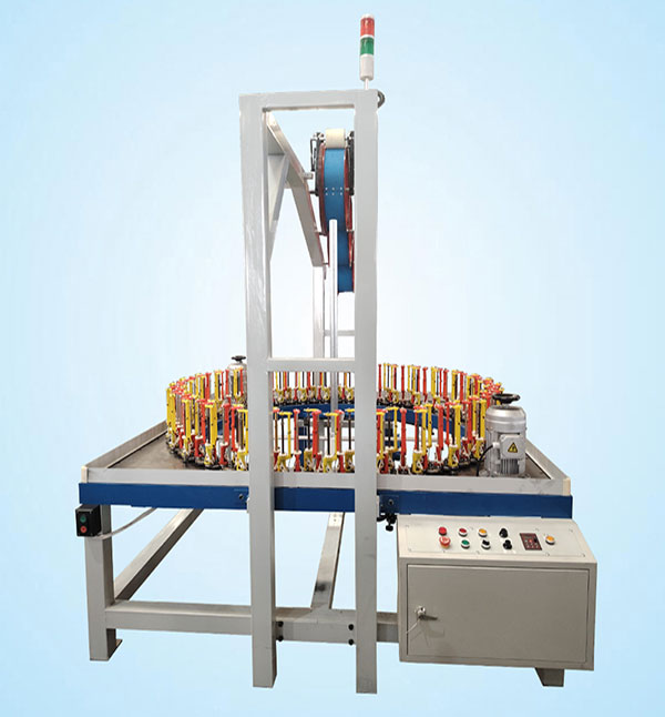 90-120錠玻纖膠管編織機(jī)